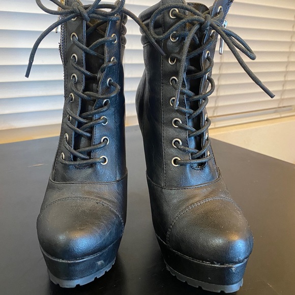 5-inch high heel ankle boots - Picture 4 of 12